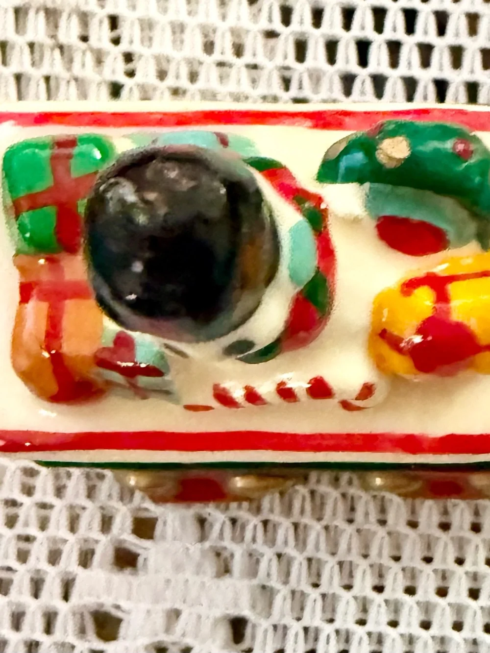 Vintage 4-Piece Christmas Train Wax Candle Set